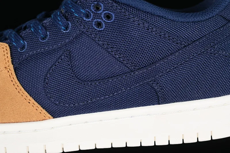 All Categories Nk SB Dunk Series Nk SB Dunk Low Low-top sneakers Nk SB Dunk Low "Midnight Navy" Desert Yellow SB low-top sports and leisure sneakers DX6775-400